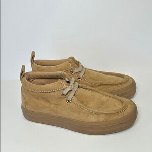 Boys Casual Suede Chukka Sneakers in Tan | Toddler 12